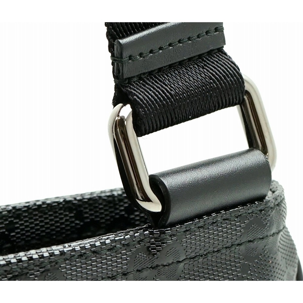 Gucci Implement Leather Flat Black Crossbody Gg B… - image 6